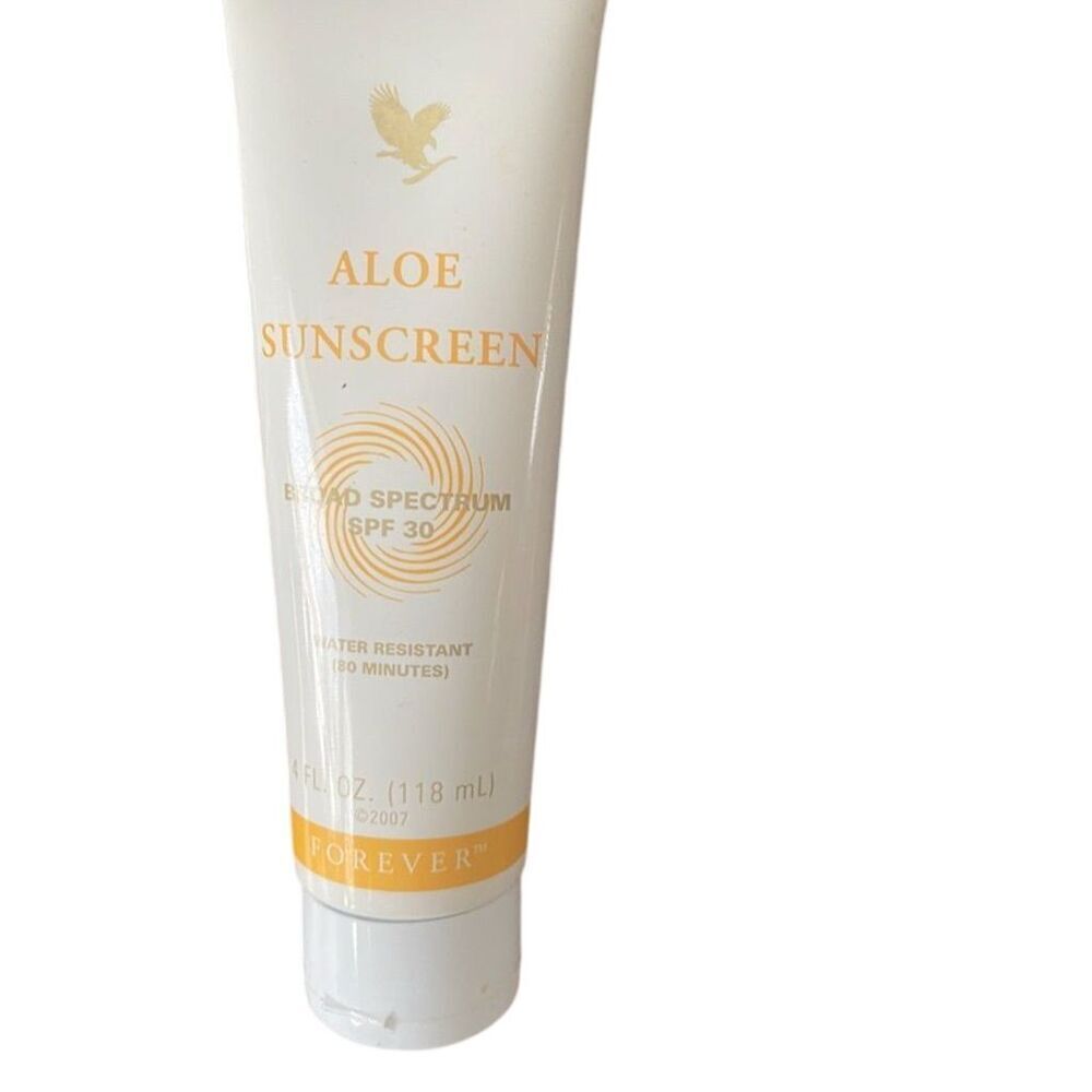 Forever Living Aloe Sunscreen SPF 30 Cream 4oz Broad Spectrum
